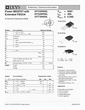 DataSheet IXTH30N50L pdf